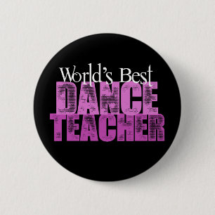 Bester der Tanz-Lehrer der Welt Button