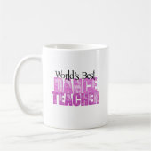 Bester der Tanz-Lehrer der Welt Kaffeetasse (Links)