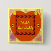 Bester der Vati-Knopf der Welt Button (Vorderseite)