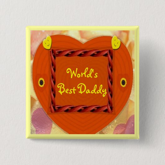 Bester der Vati-Knopf der Welt Button (Vorderseite)