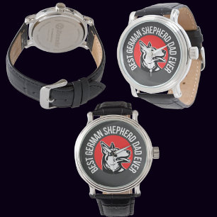 Bester deutscher Shepherd-Vater je Armbanduhr
