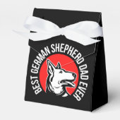 Bester deutscher Shepherd-Vater je Geschenkschachtel (Vorderseite)