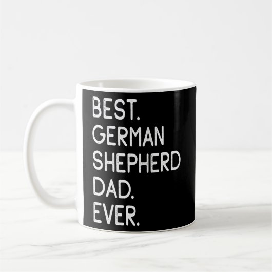 Bester deutscher Shepherd-Vater je Kaffeetasse (Links)