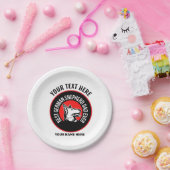 Bester deutscher Shepherd-Vater je Pappteller (Party)