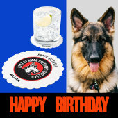 Bester deutscher Shepherd-Vater je Untersetzer