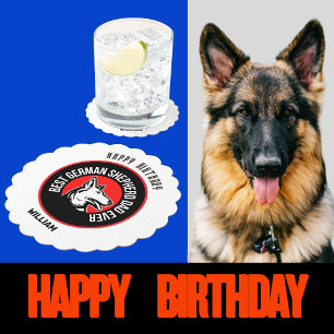 Bester deutscher Shepherd-Vater je Untersetzer