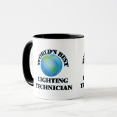 Bester die Beleuchtungs-Techniker der Welt Tasse (Vorderseite Links)