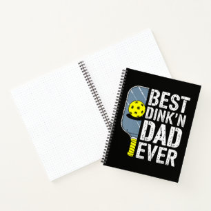 Bester Dink'N Dad Ever Pickleball Notizblock