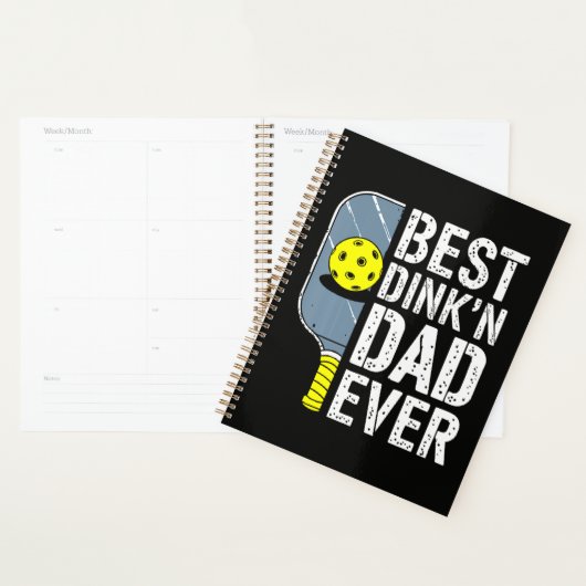 Bester Dink'N Dad Ever Pickleball Planer (Anzeige)