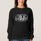 Bester Dj je Sweatshirt (Vorderseite)