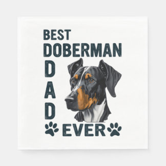 Bester Doberman-Vater je Serviette