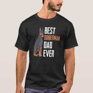 Bester Dobermann-Vater Aller Dobermann Pinscher Fa T-Shirt