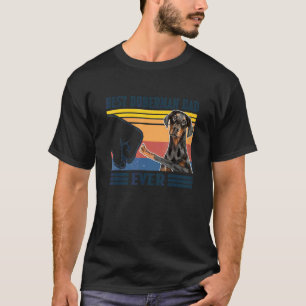Bester Dobermann-Vater Aller Zeiten Mann  Hund  Va T-Shirt