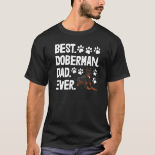 Bester Dobermann-Vater überhaupt Frauen lieben Do T-Shirt