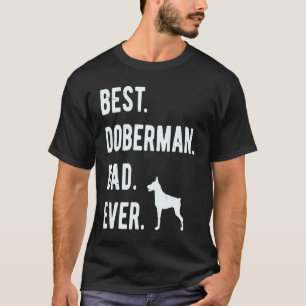 Bester Dobermann-Vater überhaupt Herren Dobie Hun T-Shirt