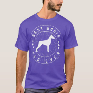 Bester Dobermann Walker je Funny Zitat Vintager Va T-Shirt