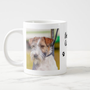 Bester Dog Opa je Foto Hund Jumbo-Tasse