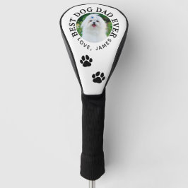 Bester DOG-VATER je Pet-Foto Golf Headcover