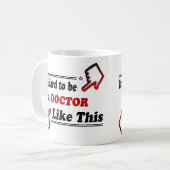 Bester Doktor Ever Kaffeetasse (Vorderseite Links)