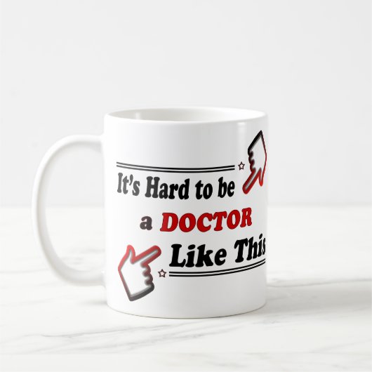 Bester Doktor Ever Kaffeetasse (Links)
