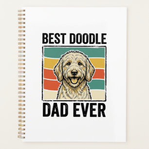 Bester Doodle-Vater Aller Zeiten Vintage-Hund-Shir Planer