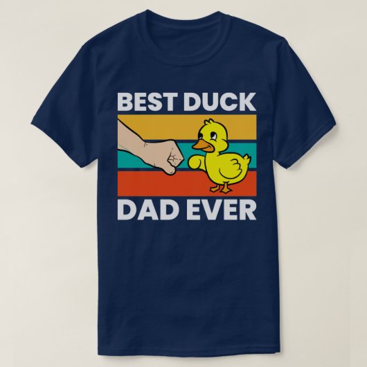 Bester Duck-Vater je T-Shirt (Design vorne)