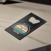 Bester Editor Retro - Crew Geschenk Geldbeutel Flaschenöffner