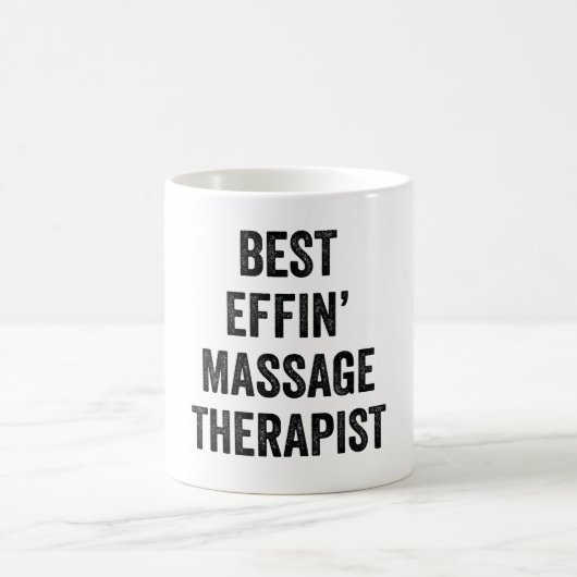 Bester Effekt-Massagetherapeut Kaffeetasse (Mittel)