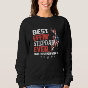 Bester Effekt Step Vater dank dem Schneiden mit m Sweatshirt
