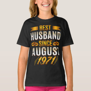 Bester Ehemann Bedeutungsvoller Hochzeitstag Elter T-Shirt