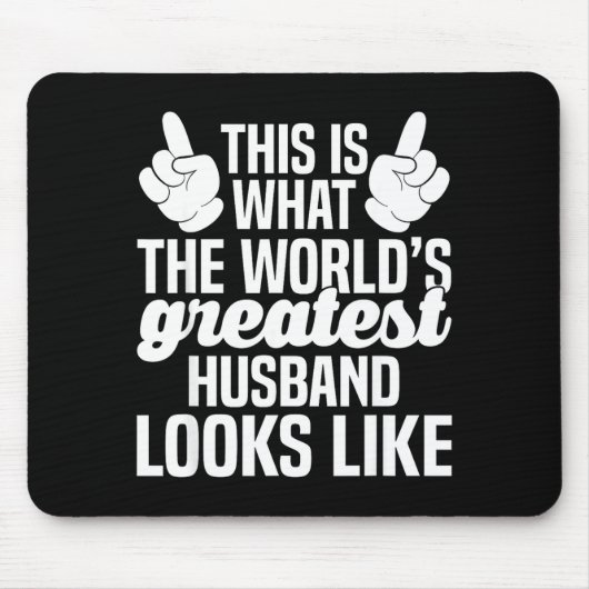 Bester Ehemann der Welt _ Ehemann jemals Mousepad (Vorne)
