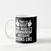 Bester Ehemann der Welt _ Ehemann überhaupt  Kaffeetasse (Links)