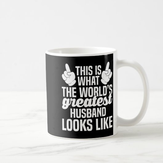 Bester Ehemann der Welt _ Ehemann überhaupt  Kaffeetasse (Rechts)