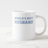Bester Ehemann der Welt Jumbo-Tasse (Rechts)