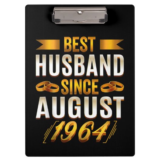 Bester Ehemann Hochzeit Ehefrau Ehemann Klemmbrett (Vorderseite)