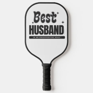 Bester Ehemann in einer Nebenrolle Pickleball Schläger