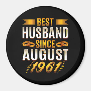 Bester Ehemann Lustiger 59. Hochzeitstag Eltern Magnet
