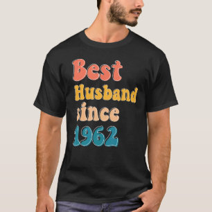 Bester Ehemann seit 1962 Hochzeitstag Männer T-Shirt