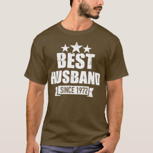 Bester Ehemann seit 1972 für 50. goldene Hochzeit T-Shirt