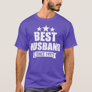Bester Ehemann seit 1997 für 25. Hochzeitstag T-Shirt