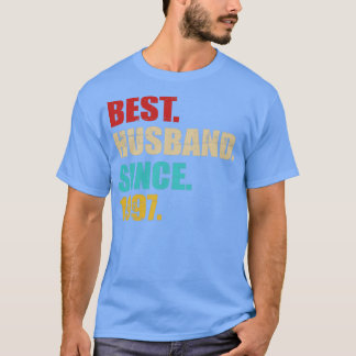 Bester Ehemann seit 1997 zum 25. Hochzeitstag T-Shirt
