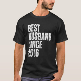 Bester Ehemann seit 2016 Vintage Hochzeit Jubiläum T-Shirt