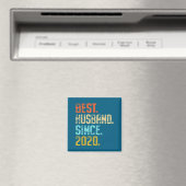 Bester Ehemann seit 2020 5 Hochzeit Magnet (In Situ (Geschirrspüler))
