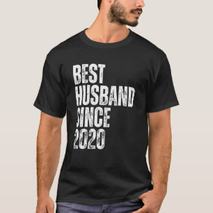 Bester Ehemann seit 2020 Vintage Hochzeit Anniv T-Shirt