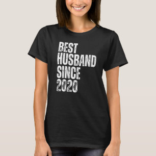 Bester Ehemann seit 2020 Vintage Hochzeit Jubiläum T-Shirt