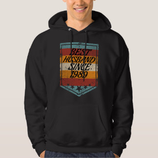 Bester Ehemann seit der Hochzeit 1989 verheiratet  Hoodie