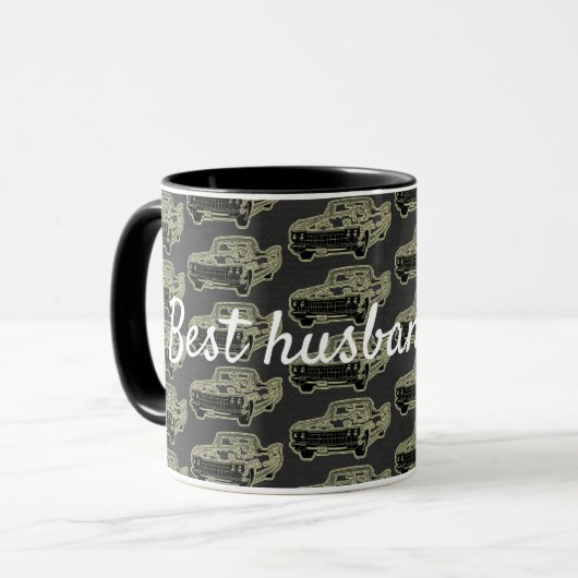 Bester Ehemann Tasse (Vorderseite Links)