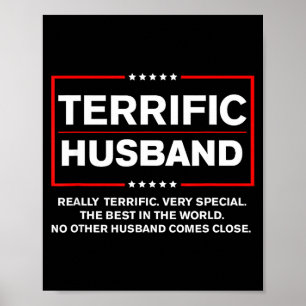 Bester Ehemann Trump Großartiger Ehemann Trump Poster