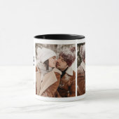 Bester Ehemann überhaupt 2-Foto-Collage und indivi Tasse (Zentrum)