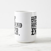 Bester Ehemann überhaupt Kaffeetasse (Mittel)